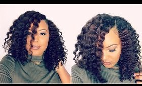 How To ⇢ FLAT TWIST-OUT on DRY Natural Hair