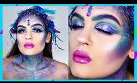 Peacock Halloween Makeup Tutorial