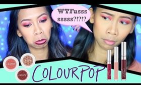 WTFuss?!? Colourpop Cosmetics | Honest review | Crueltyfree | AirahMorenaTV