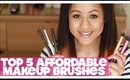 Top 5 Affordable Makeup Brushes - REAL TECHNIQUES, ELF, SUPERDRUG | Siana