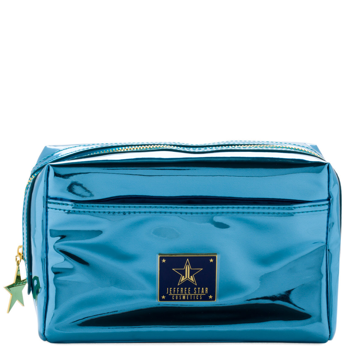 Jeffree Star Cosmetics Reflective Makeup Bag Light Blue | Beautylish