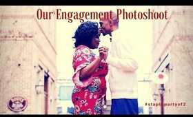 VLOG: Our Engagement Photoshoot #staplepartyof2