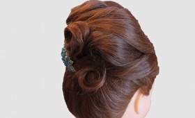 Elegant Easy Updo by Hair and Make Up Artist Nisha Davdra