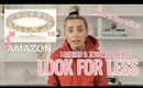 LOOK FOR LESS: POPULAR JEWELRY & CLOTHING DUPES! | Lauren Elizabeth
