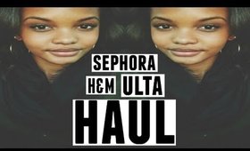 Sephora, Ulta, H&M Haul | Fall 2015