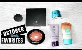 October Beauty Favorites