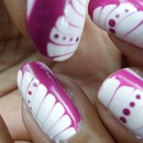 Water Marble & Dots: Nails Of The Day 