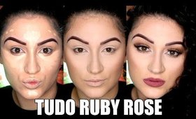 PREPARAÇÃO DE PELE SÓ COM PRODUTOS RUBY ROSE