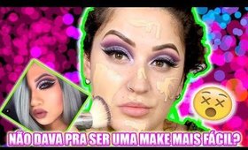 TENTEI IMITAR A MAKE MAIS DIFÍCIL QUE VOCÊS PEDIRAM! #MANDAMAKES 1