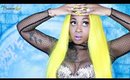 WATCH ME PHUCK UP THIS YELLOW SYNTHETIC WIG
