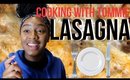 Grocery Vlog + Cooking with Tommie | Easy Lasagna!! College Friendly 🍝😋