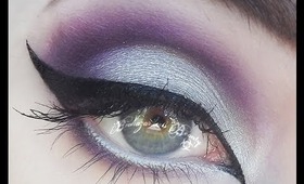 Purple and Silver Makeup Tutorial