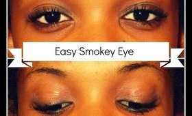 Quick & Wearable Smokey Eye | cenaabeautyxo