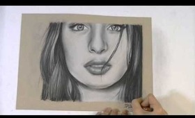 PORTRAIT DRAWING OF Lena Danya !!!