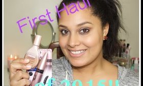 First Beauty Haul of 2015!!