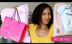 Summer to Fall Haul | White fox, Kate Spade & Pretty Little Thing Try On Haul  alishainc