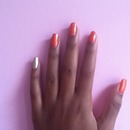 My orange nail