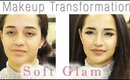 Makeup Transformation:  Soft Glam