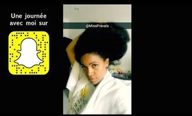 Snapchat: Routine de croissance capillaire sur cheveux naturels