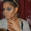 Christmas/New Year Eve makeup look 