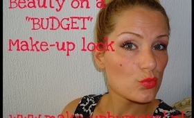 Beauty on a BUDGET Make-up look