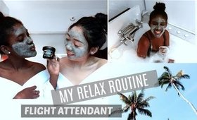 RELAX w/ me FLIGHT ATTENDANT ON LAYOVER | JANET NIMUNDELE