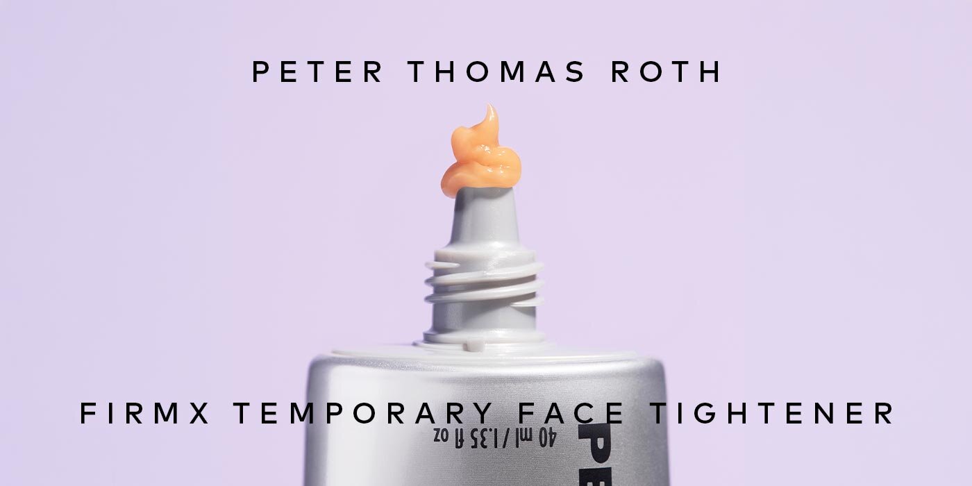 The cult-favorite, quick-fix facial treatment instantly reduces the look of fine lines, deep wrinkles and pores.* Shop the Peter Thomas Roth FIRMx® Temporary Face Tightener Easy Wear Formula at Beautylish.com