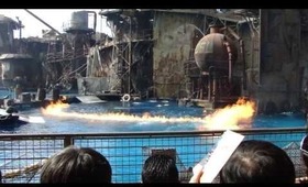 WaterWorld Show at Universal Studios  9/1/13