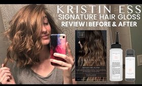 KRISTIN ESS HAIR SIGNATURE GLOSS REVIEW | SMOKY TOPAZ