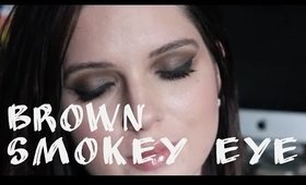 Brown Smokey Eye Makeup Tutorial