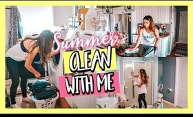 Summer Deep Clean With Me