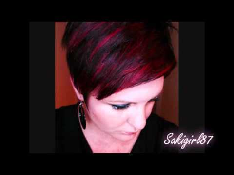 Red Hair Highlights- Short Red Pixie Haircut | sakigirl87 Video | Beautylish