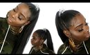 Easy 90's Style High Faux Ponytail ! Great Protective Style
