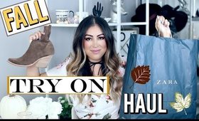 Fall TRY ON HAUL 2016: Fashion