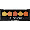 L.A. Colors 5 Color Metallic Eyeshadow Palette Fiesta