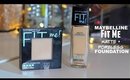 Maybelline Fit Me Matte + Poreless Review| Bailey B.
