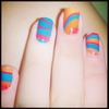 Water Marble Nail Art