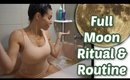 Full Moon Ritual & Routine | Goddess Bath | Vlogmas Day 12 [2019]