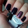 Ciate Burlesque Nail Polish with OPI Show it and Glow it 