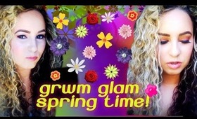 GRWM SPRING TIME GLAM!