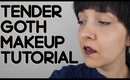 Tender Goth Makeup Tutorial - QueenLila x WearThisToday