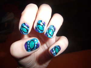 My fantasy nails :)