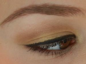 Neutral/Gold Eye using NYX