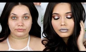 MUSIC FESTIVAL Makeup Tutorial Transformation