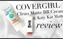 CoverGirl Clean Matte BB Cream and Katy Kat Matte Review | Beauty Bite
