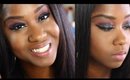 Black with Glitter Eyeshadow Makeup Tutorial | Royal Langnickel Brushes Demo