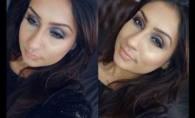 GRWM: Kim Kardashian Silver smokey eye inspired look || Raji Osahn