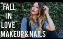 Fall Makeup & Nail Tutorial