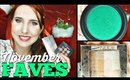Cruelty Free November Monthly Makeup Favorites 2017 | Makeup I'm Loving