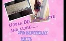 HUGE Birthday Haul / Shoplog Part 2 Vans schoenen, Naked 3 and more